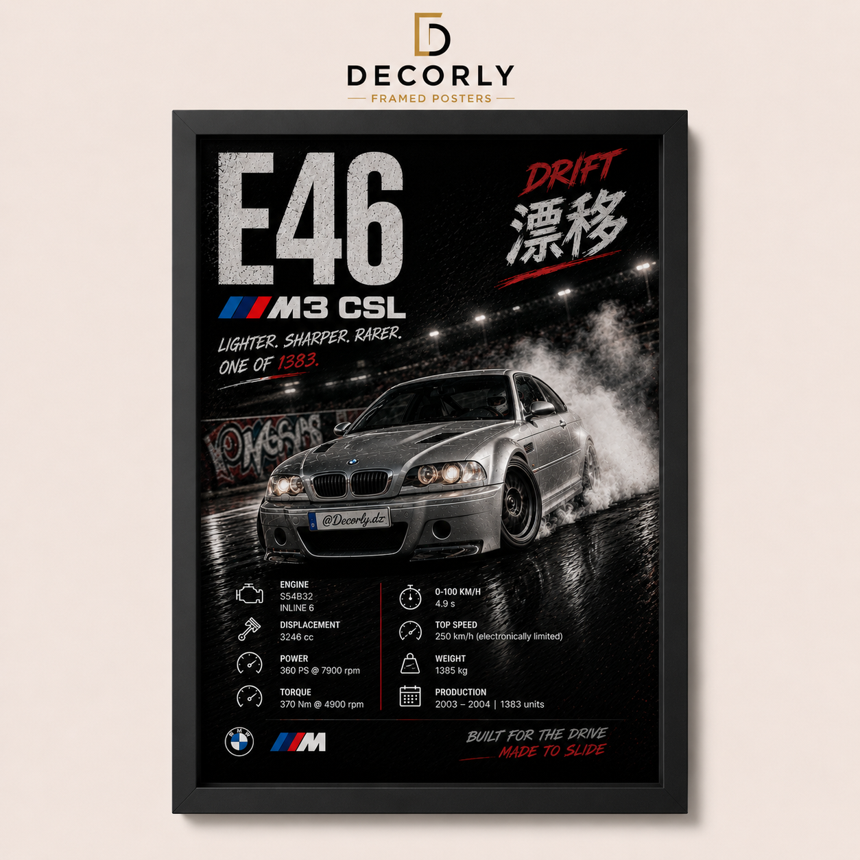 BMW E46 M3 ( CSL EDITION)