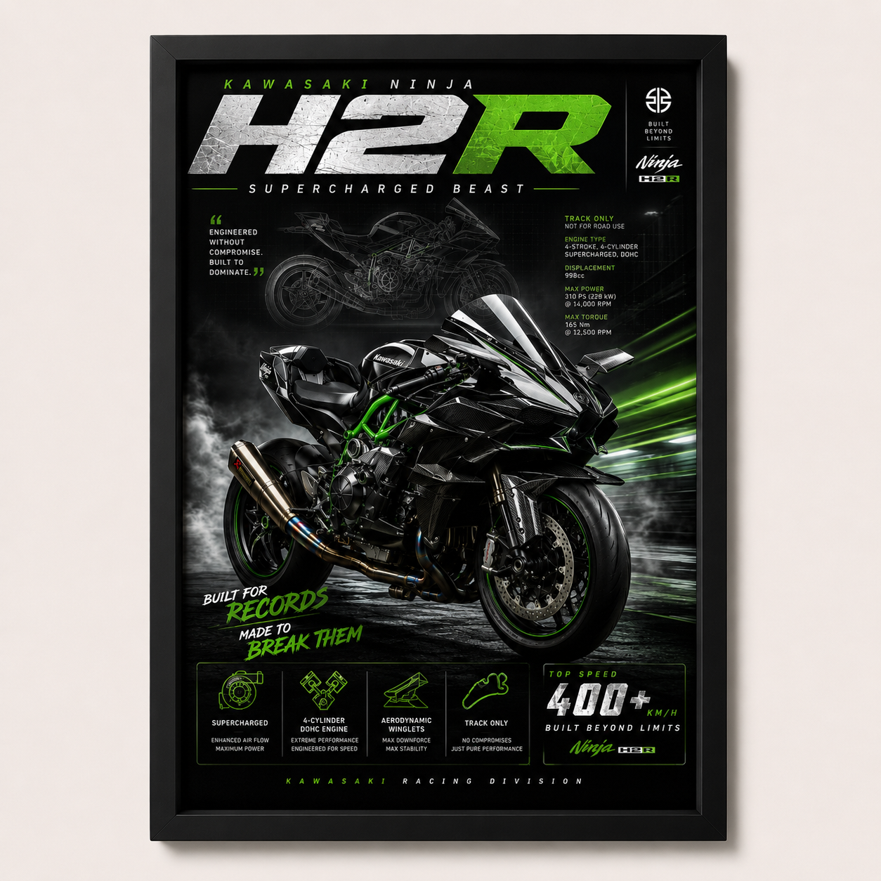 Kawazaki ninja H2R